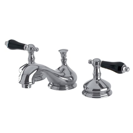 Kingston Brass KS1161PKL Duchess Widespread Bathroom Faucet W/ Brass Pop-Up, Chrome KS1161PKL